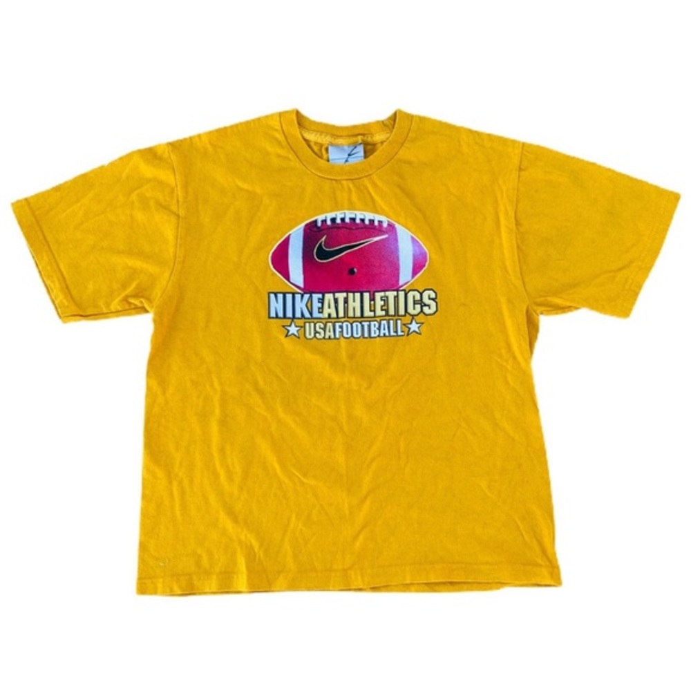 Vintage 90s NIKE athletes USA football shirt